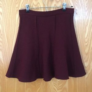 Zara sweater mini skirt
